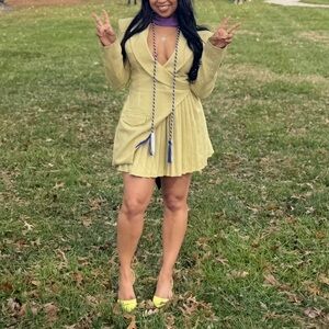 PrettyLittleThing Pleated Blazer Dress